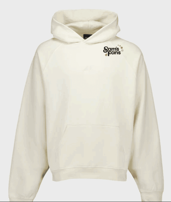 Sam's Fans White Hoodie